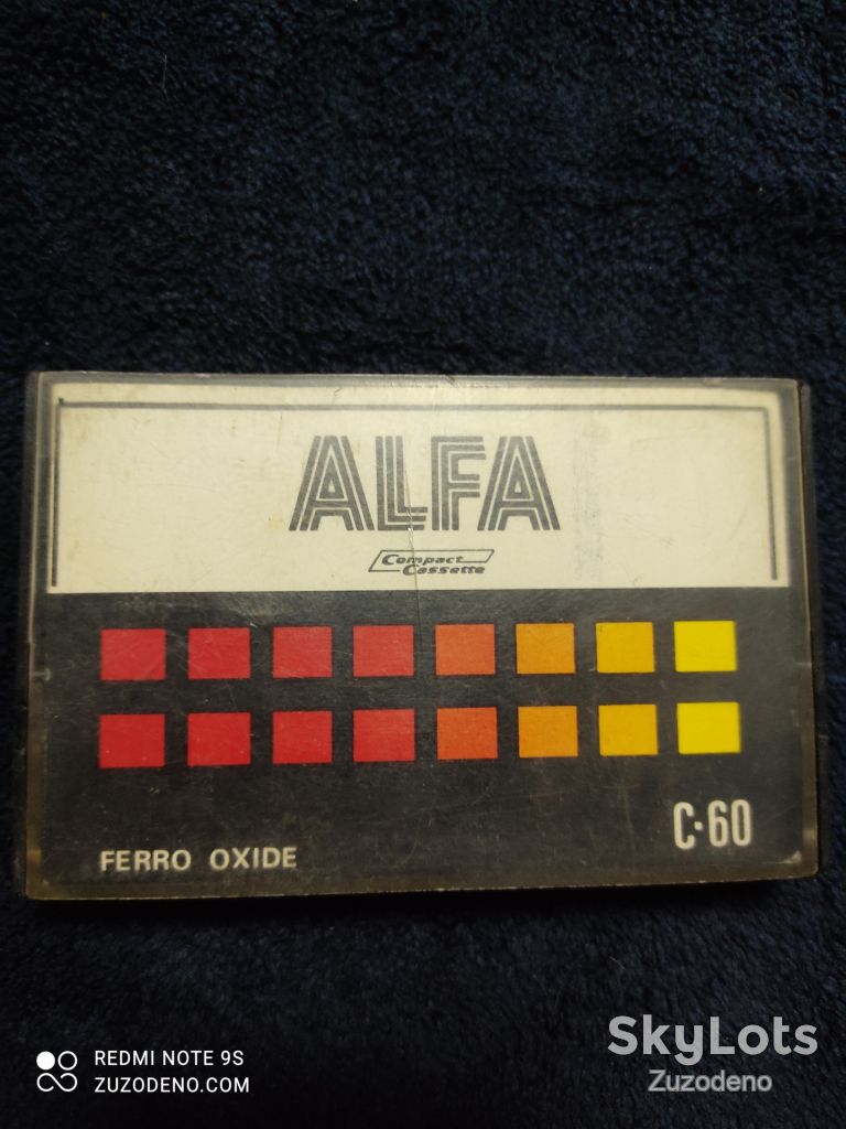 Б/У Аудио кассетa ALFA C-60 - фото фото фото 0