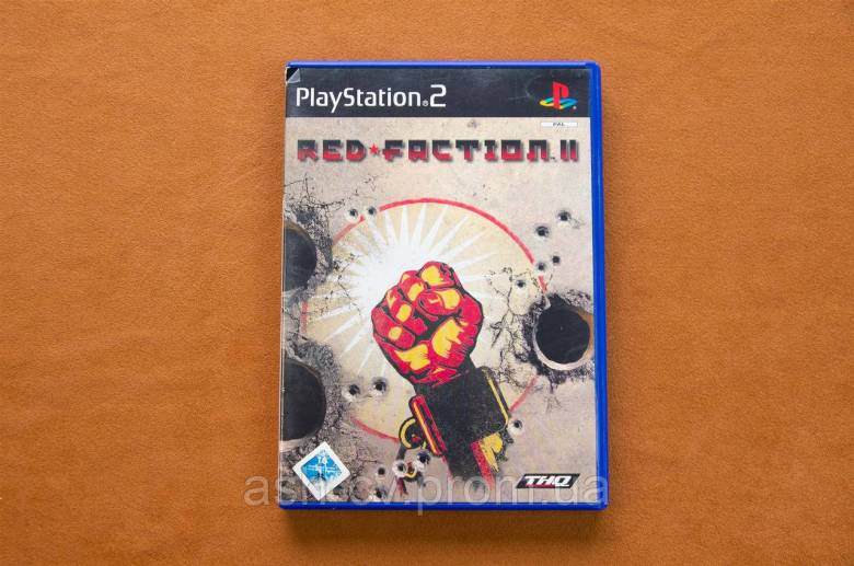 Диск для Playstation 2, гра Red Faction II - фото фото фото 0