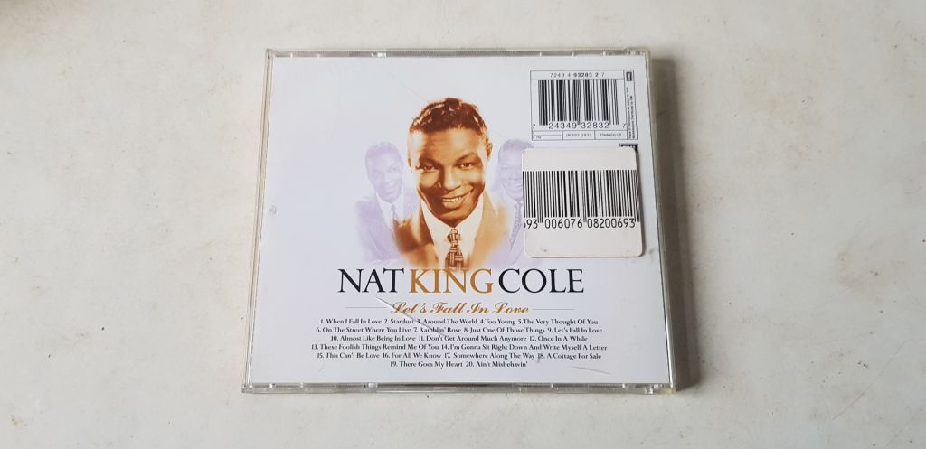 Nat King Cole Let's Fall In Love CD фірмовий - фото фото фото 1