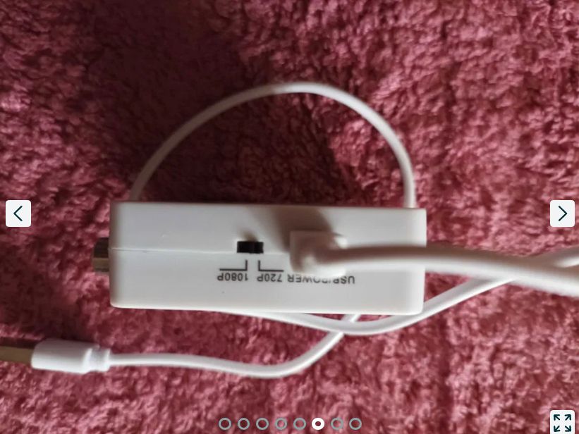 Конвертер AV на HDMI, RCA HDMI с дополнительным питанием USB - фото фото фото 1