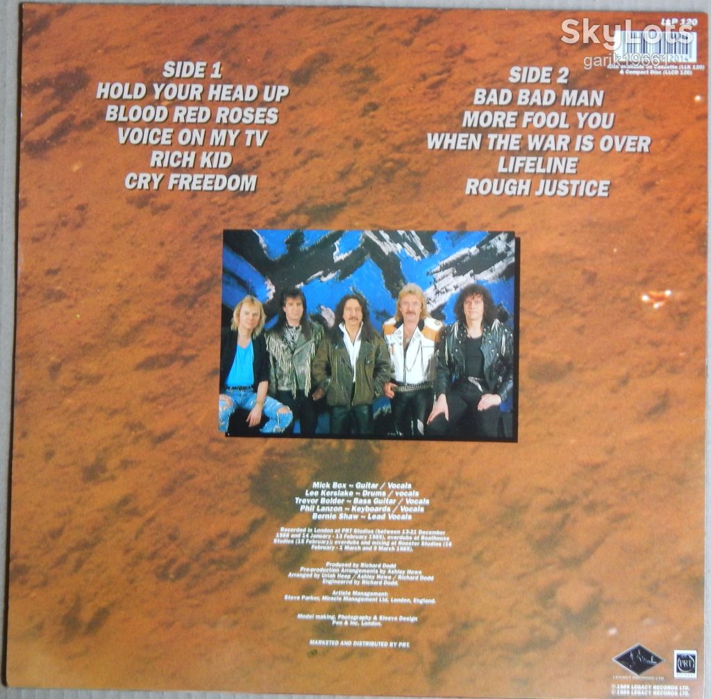 Uriah Heep – Raging Silence  (Legacy Records – LLP 120, UK) NM/NM- - фото фото фото 1