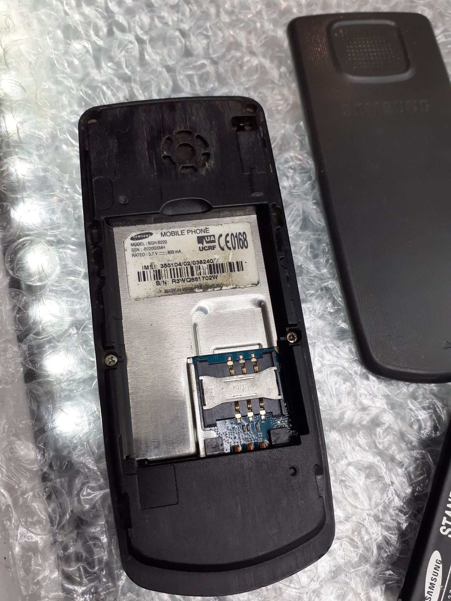 Телефон Samsung B220 Gray - фото фото фото 2