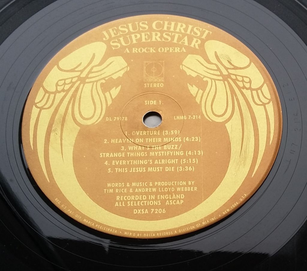 JESUS CHRIST SUPERSTAR- A Rock Opera 2LP + booklet - фото фото фото 3