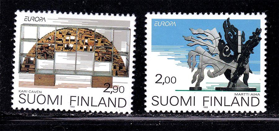 Финляндия  1993 г MNH - искусство - фото фото фото 0