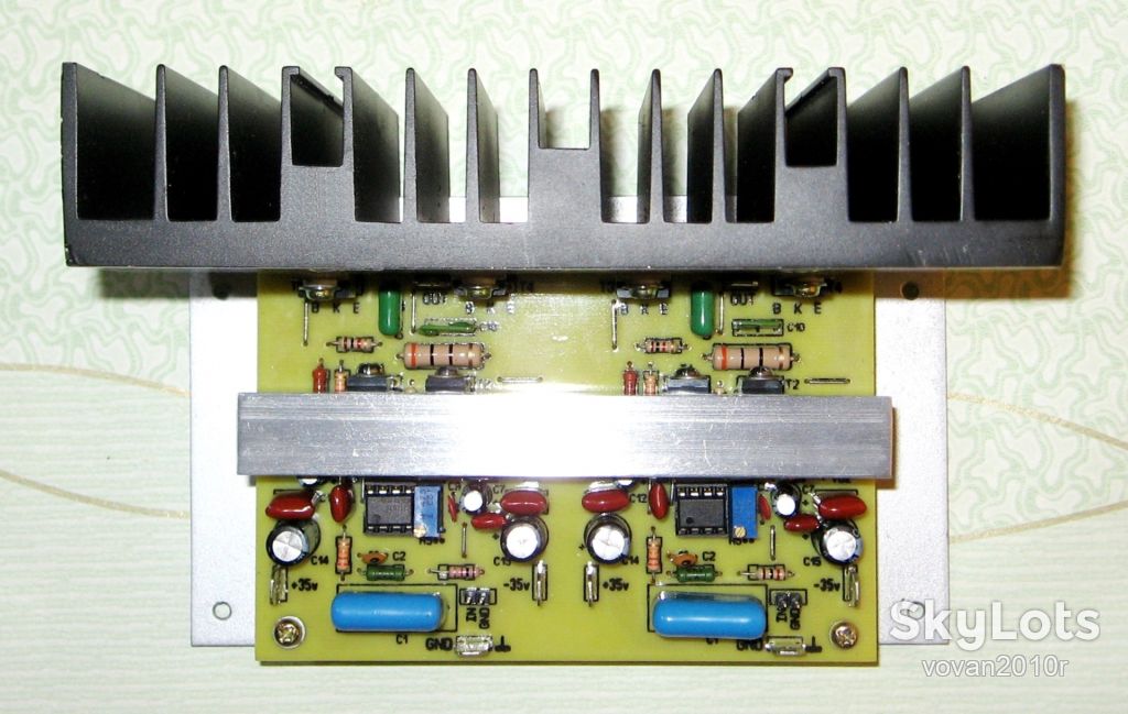 Усилитель   (блок УНЧ) AMPLIFIER DOROF v.2024.2   (2x60Вт) - фото фото фото 3