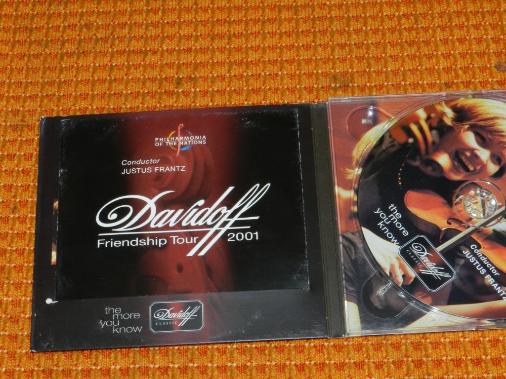 CD  Davidoff -Friendship Tour 2001 - фото фото фото 3
