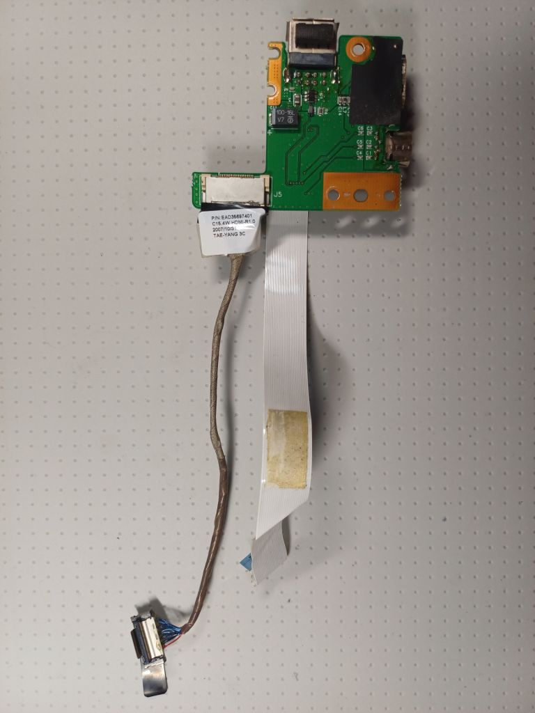 Разъем USB со шлейфом LG LGR50 - фото фото фото 2