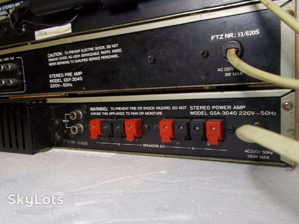 GOLD STAR GSA -3040   PRE 3040  Tuner GST-3040 - фото фото фото 5