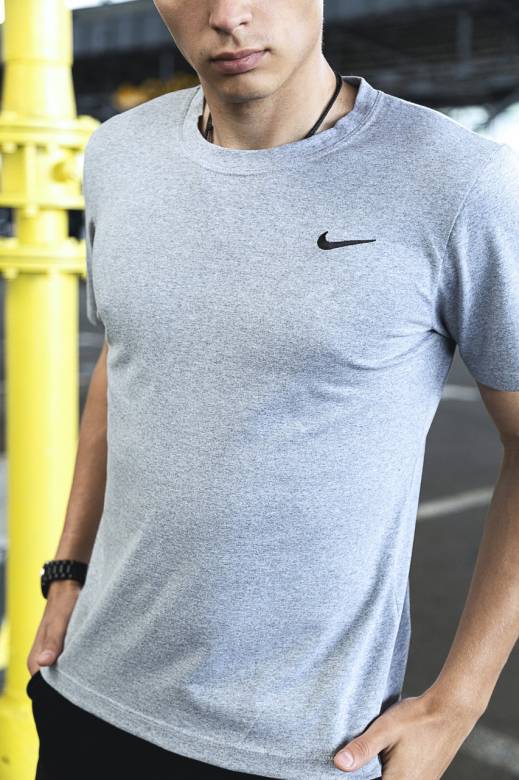 Футболка Nike серая - фото фото фото 5