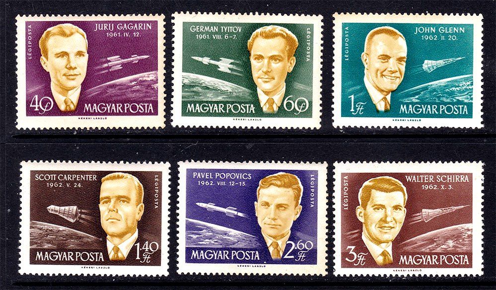 Космос . Венгрия 1962 г  MNH - фото фото фото 0