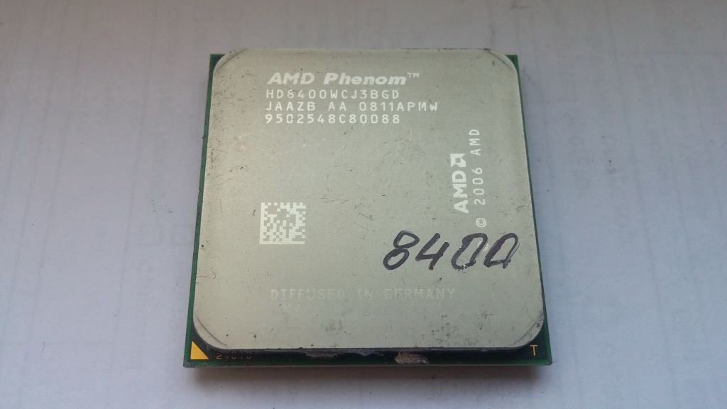 Процессор AMD Phenom X3 8400 2.10GHz/2MB/1800MHz     (HD8400WCJ3BGD) socket AM2+ 95W Вєживане - фото фото фото 0