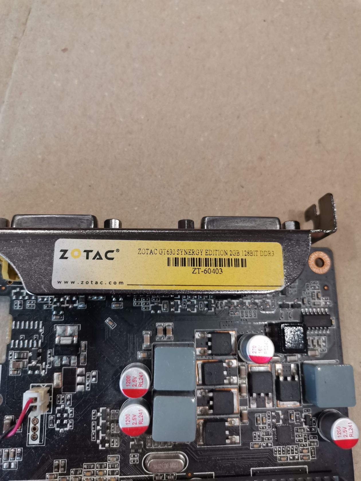 Видеокарта ZOTAC GT630-2GD3 Synergy Edition 2gb DDR3  PCI Express 2.0 x16 - фото фото фото 2