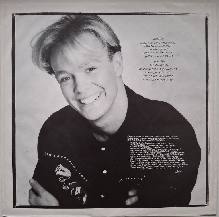 Jason Donovan - Between The Lines - 1990.  (LP). 12. Vinyl. Пластинка. Germany. - фото фото фото 2
