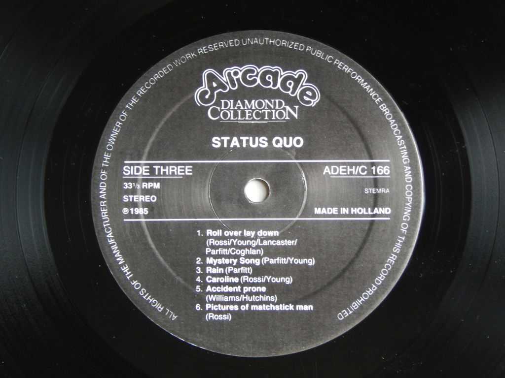 Status Quo ‎– The Complete Hitalbum  (Arcade ‎– ADEH 166, Holland) EX+/EX+/EX+ - фото фото фото 5