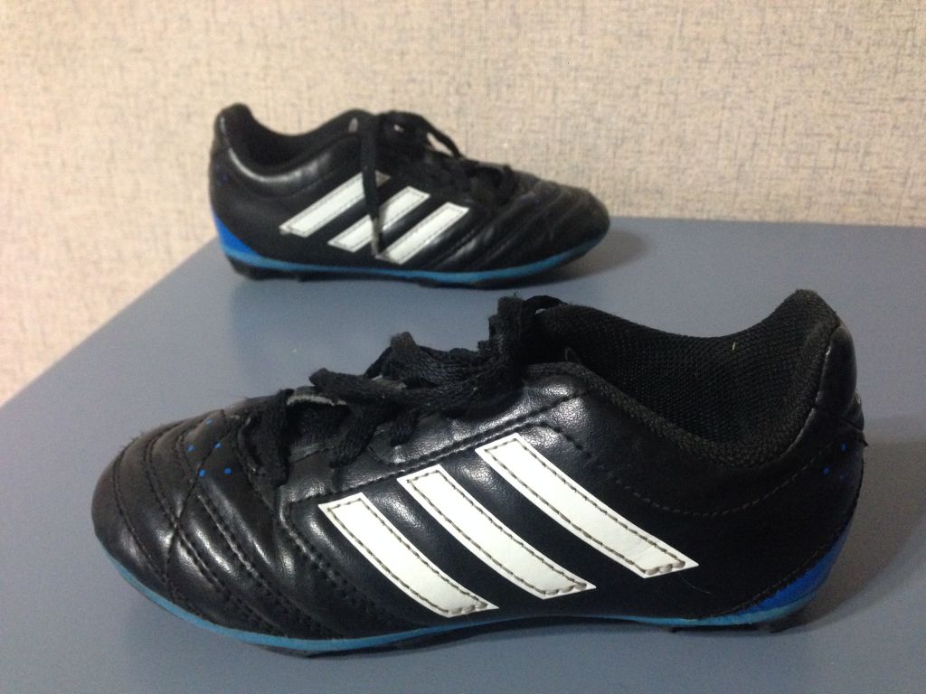 Бутсы Adidas,р.28-29,стелька 19см,нат.кожа,Оригинал - фото фото фото 0