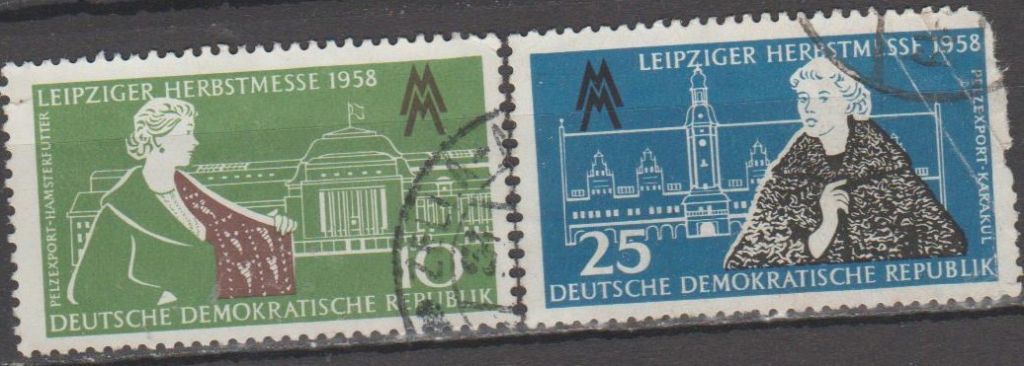 Германия Німеччина ГДР 1958 ярмарка Лейпциг - фото фото фото 0
