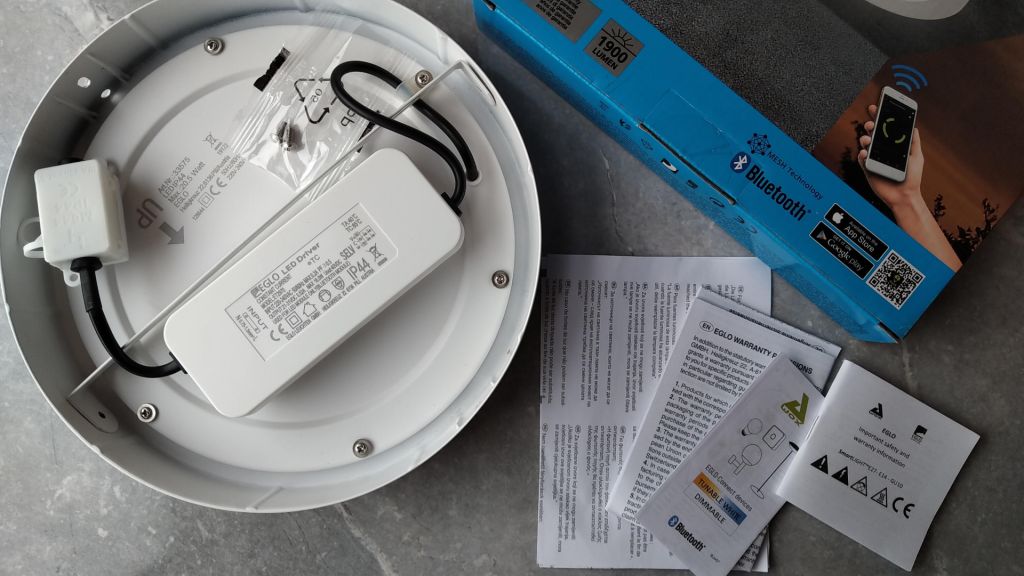 Розумний стельовий LED світильник Eglo 33575 Argolis-C IP44  (Bluetooth/Smart) - фото фото фото 4
