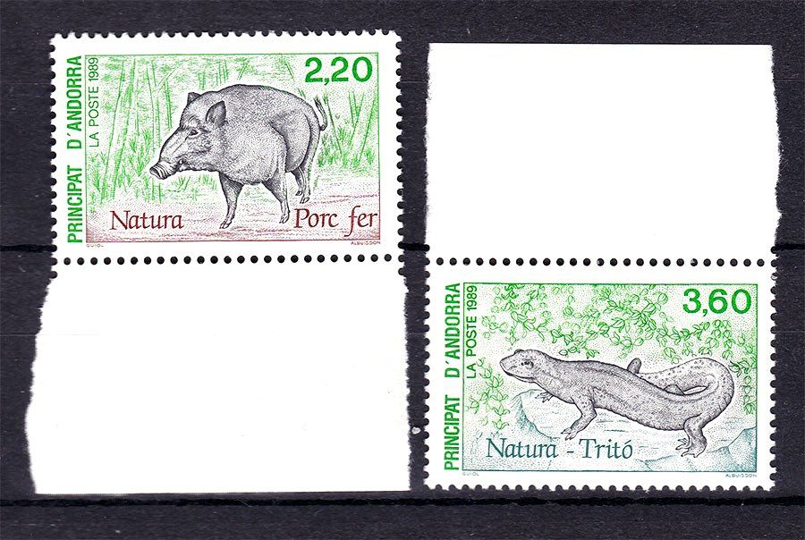 NM Фауна  Андорра  1989 г MNH - - фото фото фото 0