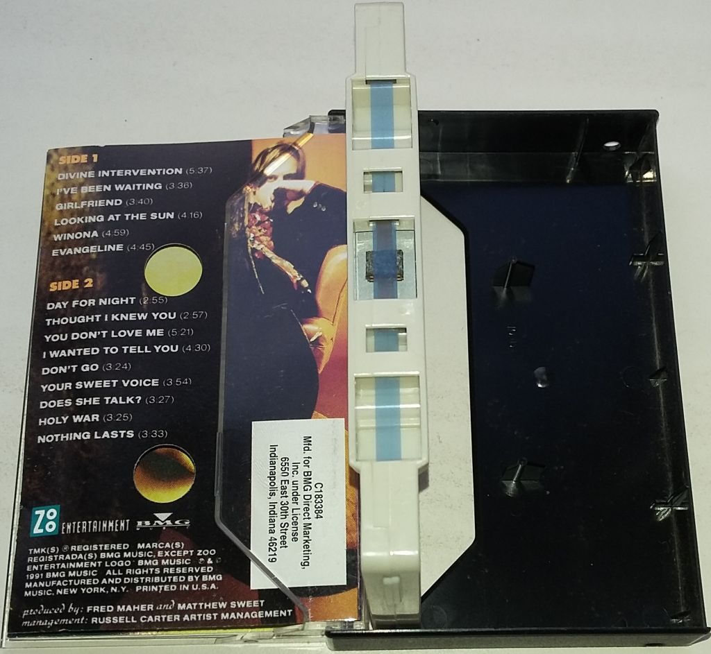 MATTHEW SWEET Girlfriend. Cassette  (US,  Chrome) - фото фото фото 2