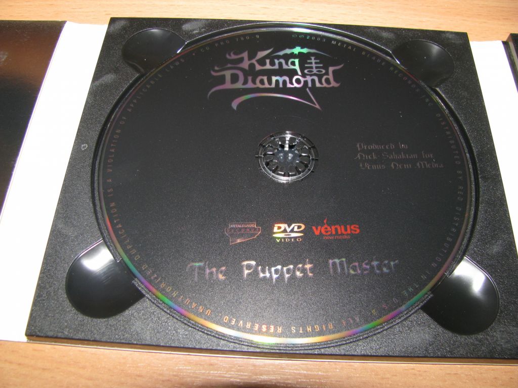 KING DIAMOND - The Puppet Master   (2003 Metal Blade 1st press,DIGI CD/DVD,USA) - фото фото фото 2