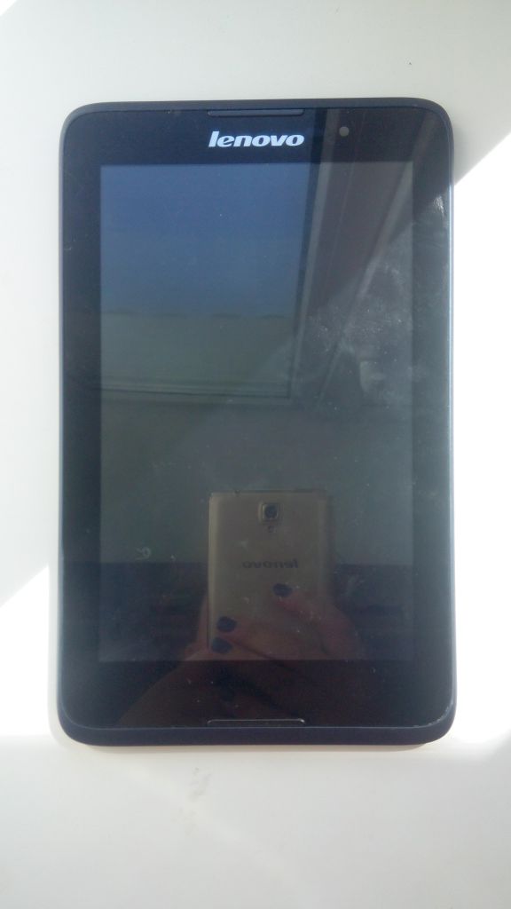 Дисплейный модуль в рамке Lenovo A3500 (дисплей разбит) - фото фото фото 0