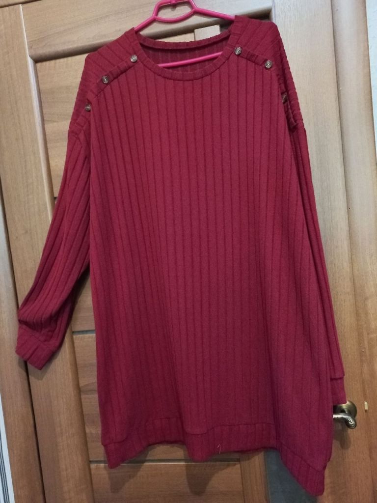Бордова кофта 6XL - фото фото фото 2