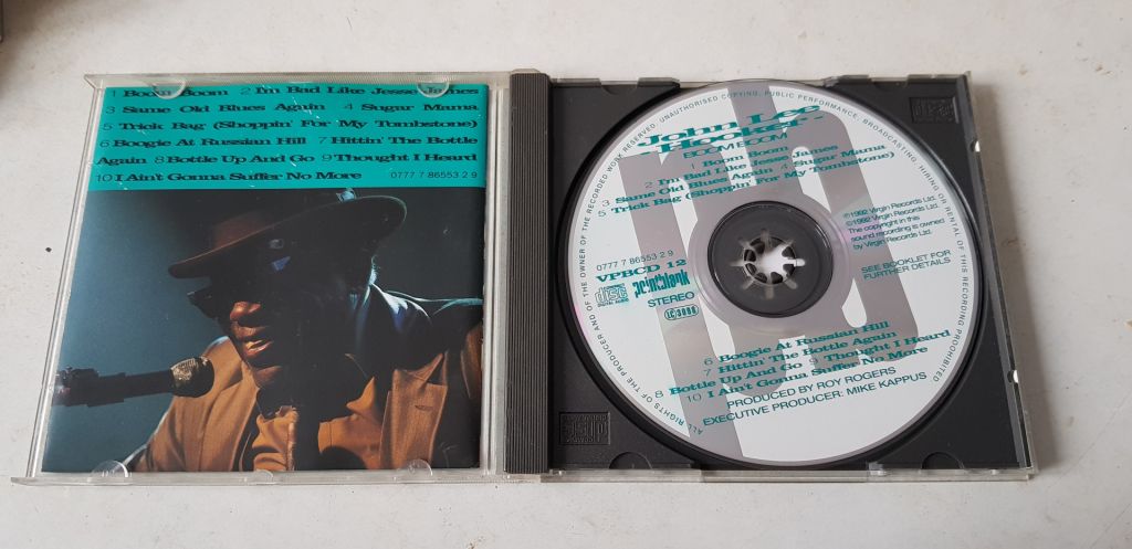 John Lee Hooker Boom Boom CD фірмовий - фото фото фото 2