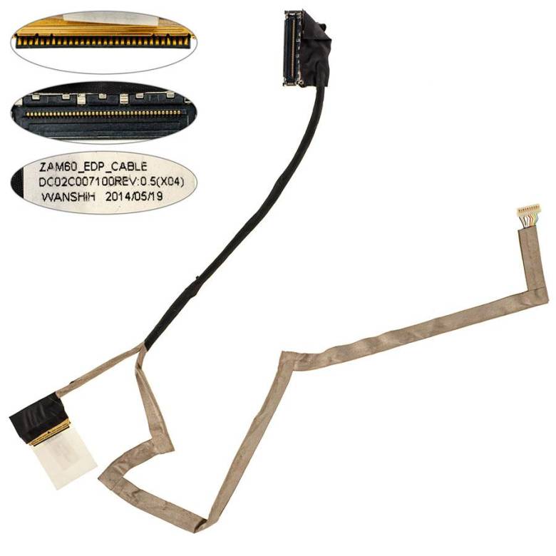 Шлейф матрицы для ноутбука Dell (Latitude:E5250) LED (DC02C007I00) - фото фото фото 0