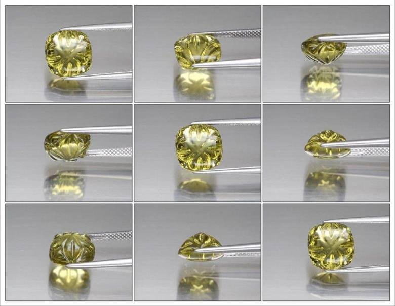 Натуральный  цитрин 4.02ct 10mm - фото фото фото 1