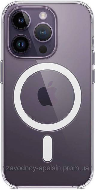 Iphone 14 Pro Max Прозрачный чехол Space MagSafe (TPU+PC) - фото фото фото 0
