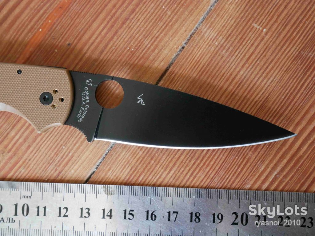 Spyder Native Chief C244, 8Cr14MoV, G10 Brown, Replica, Tactical, EDC, Back Lock - фото фото фото 4