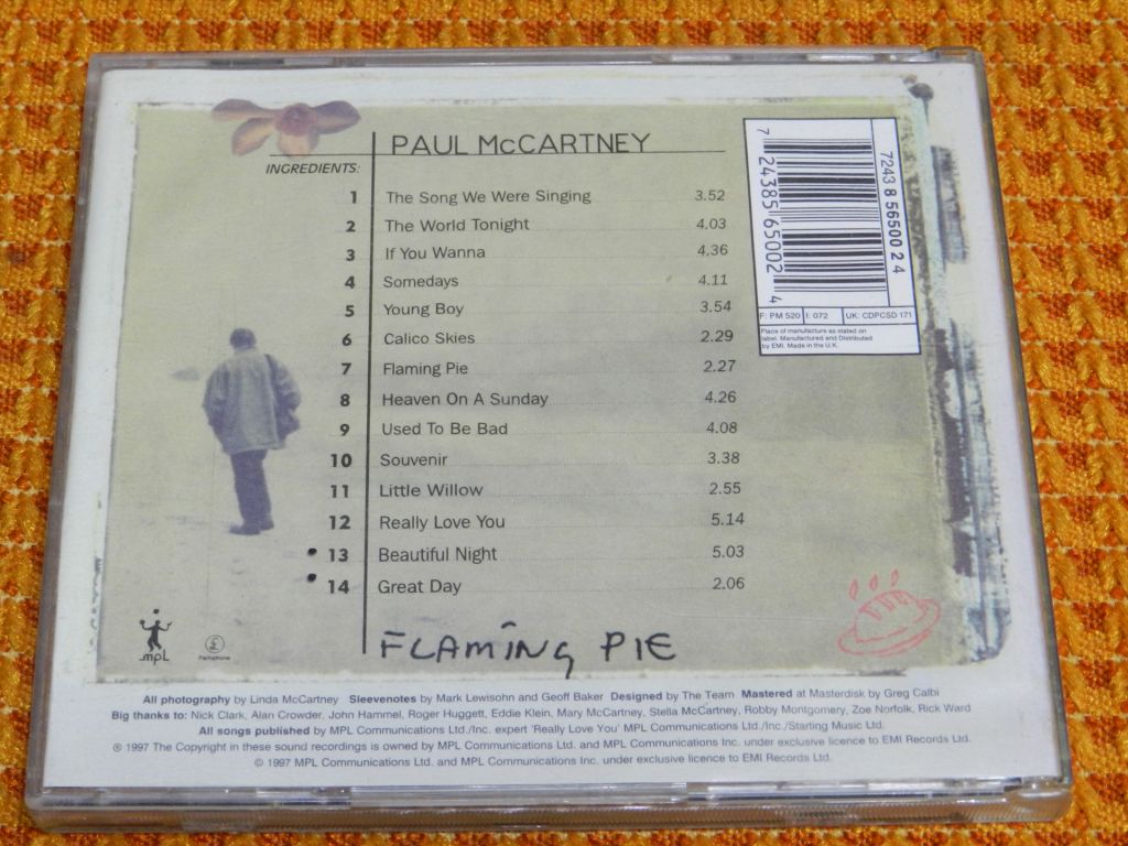 CD   Paul McCartney - Flaming Pie - фото фото фото 4