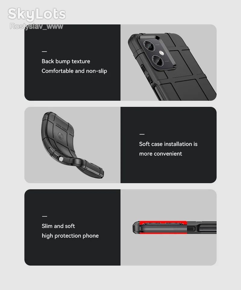 Чохол бампер Rugged Shield для смартфона Xiaomi Redmi Note 12/12 pro зелений - фото фото фото 3