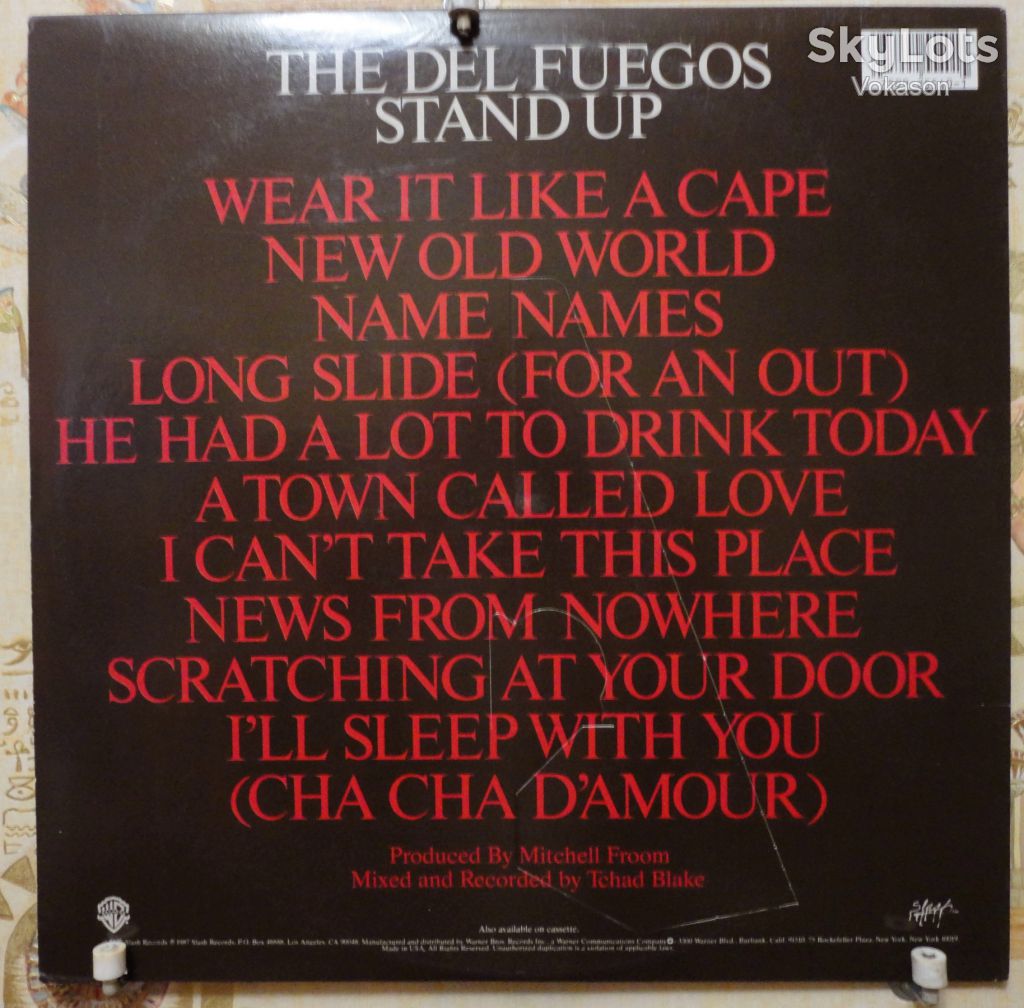 The Del Fuegos - Stand Up  NM/EX+/Mint - фото фото фото 1
