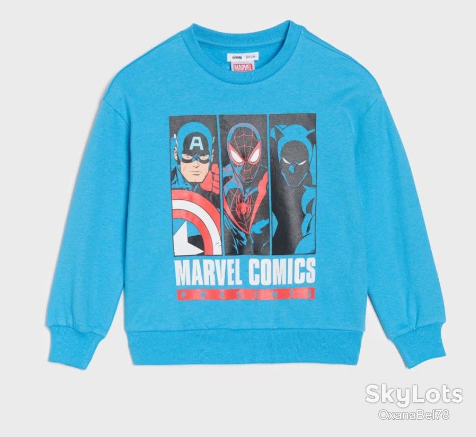 Світшот crewneck marvel comics р. 98 sinsay - фото фото фото 1