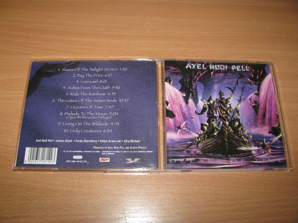 AXEL RUDI PELL - Oceans Of Time  (1998 Steamhammer) - фото фото фото 0