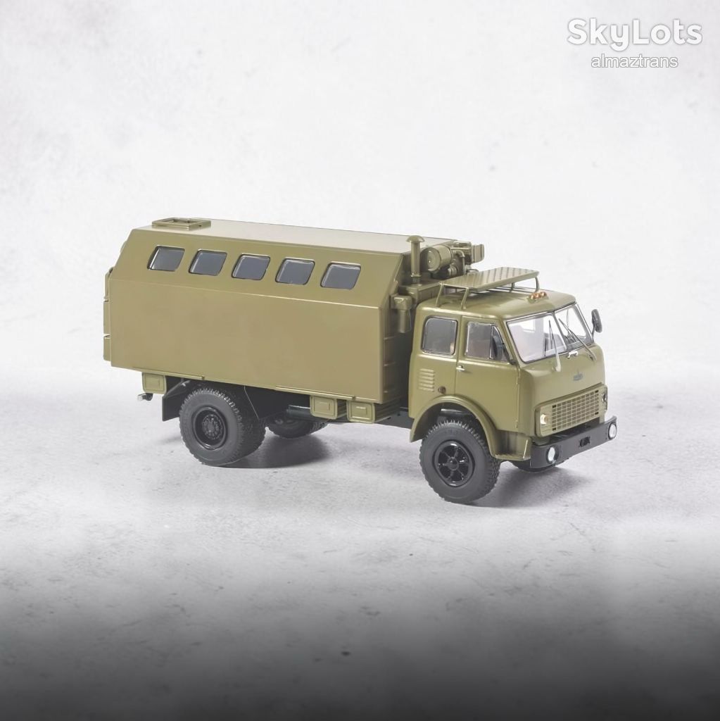 МАЗ 5334  (КМ-500) Армейский кунг 1977г. - SSM  (Start Scale Models) - фото фото фото 2