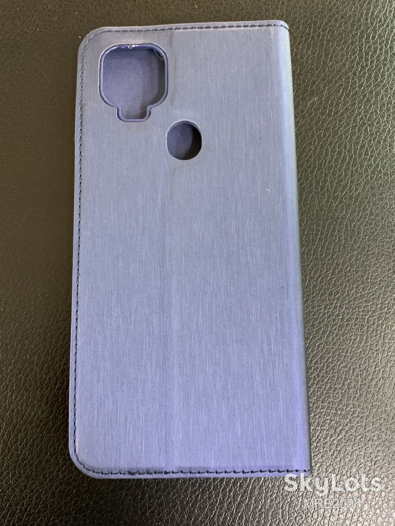 Чехол-книжка DEF Book case Fabric PU для ZTE Blade V2020 blue - фото фото фото 3