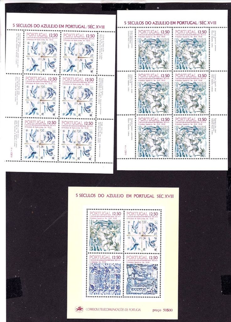 Португалия 1981 г MNH - 2 к/б + блок - фото фото фото 0