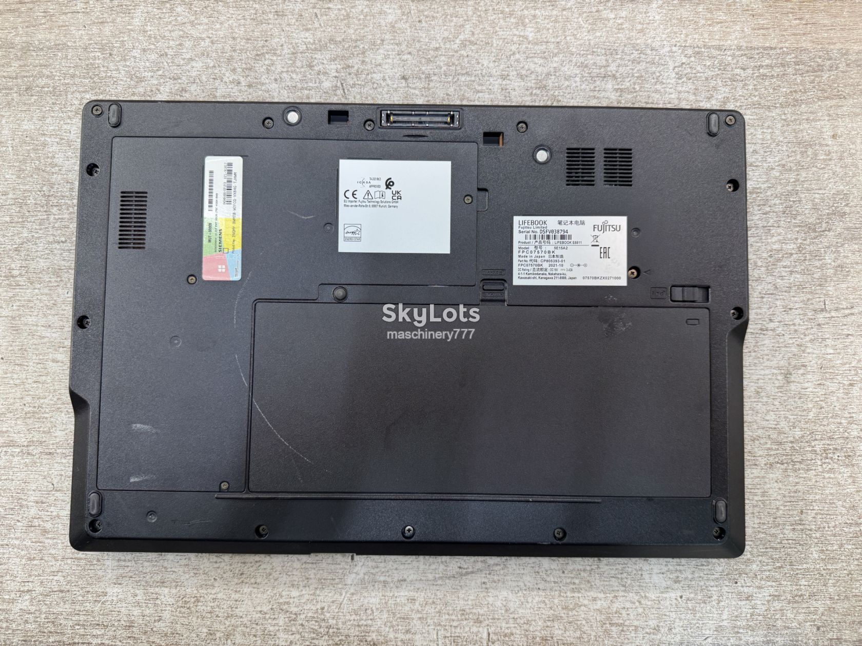ноутбук fujitsu e5511-intel core i7-1165g7-8gb ram ddr4-№ss207 - фото фото фото 8