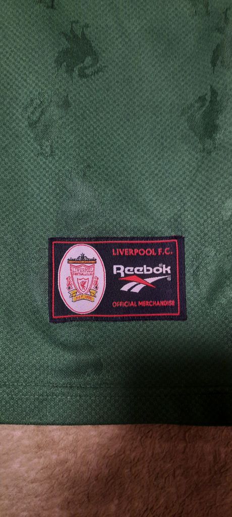 Футболка Reebok Liverpool FC 1996/1997 goalkeeper, воротарська - фото фото фото 7