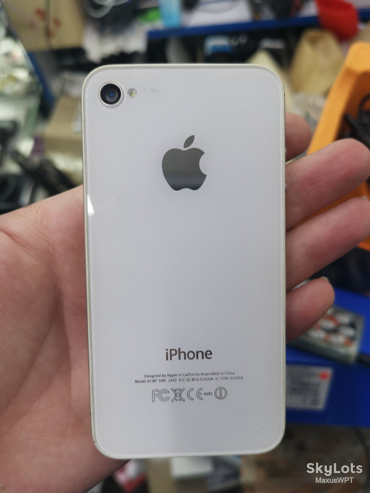 #2149 sklad Apple iphone 4 white - фото фото фото 1