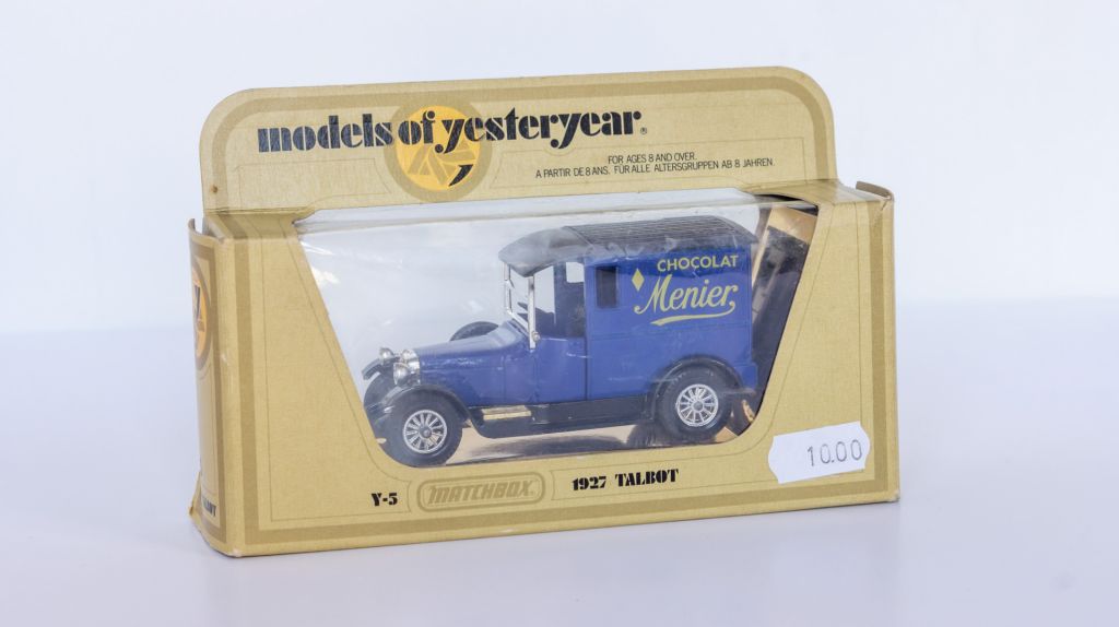 1:47 TALBOT VAN 1927 Menier CHOCOLAT, MATCHBOX Y-5 England 1978 - фото фото фото 0