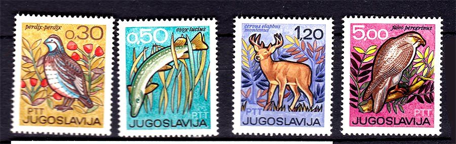 NM Фауна  Югославия 1967 г MNH - - фото фото фото 0