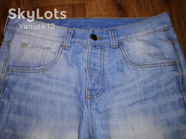 Стильные джинсовые мужские шорты, бриджи Denim Co - фото фото фото 4