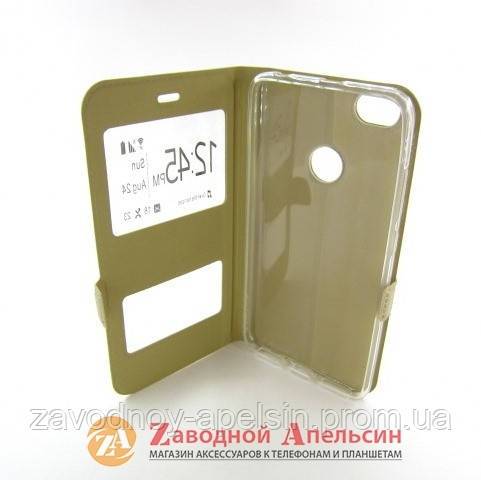 Чехол книжка Xiaomi Redmi Note 5A prime Smart Case gold - фото фото фото 2