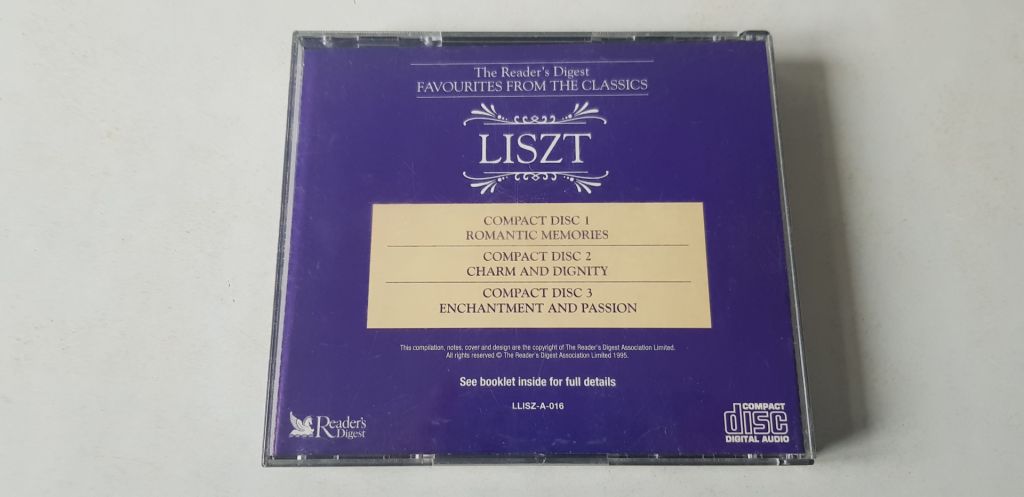 Liszt 3CD фірмовий - фото фото фото 1