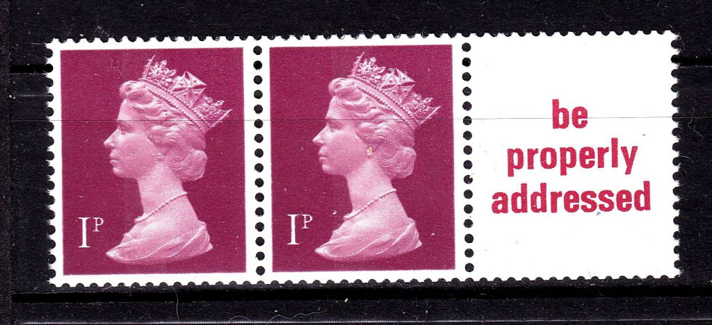 Великобритания 1967 г MNH - HM QE-II -  стандарт  - сцепка - фото фото фото 0