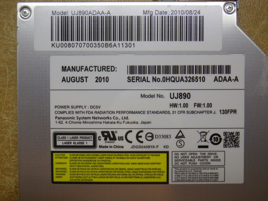 Б/У привід для ноутбука Packard bell LM81 - фото фото фото 2