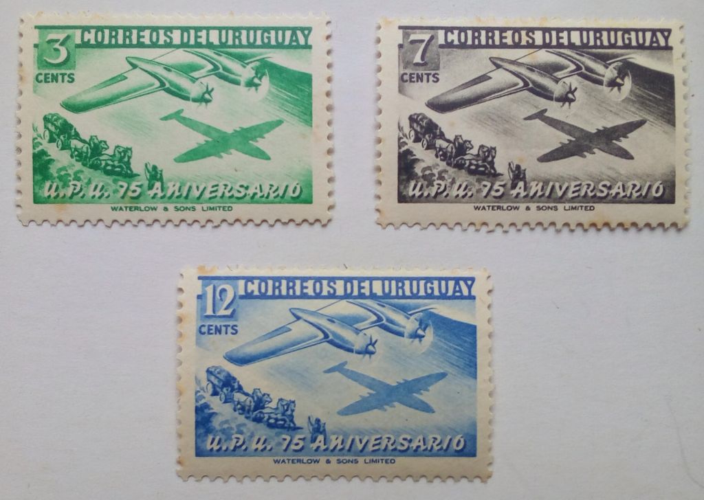 Уругвай 1952 Авиация, самолеты, MNH  (раритет) - фото фото фото 0